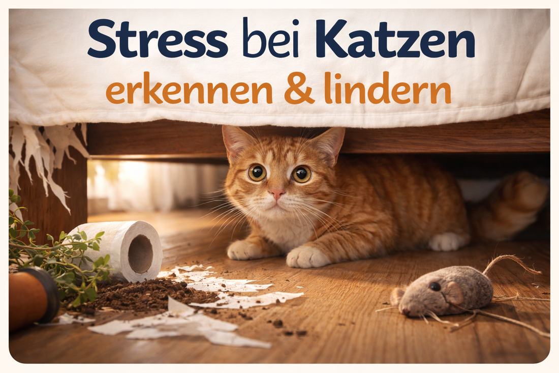 Stress bei Katzen erkennen und gezielt lindern
