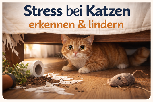 Stress bei Katzen erkennen und gezielt lindern